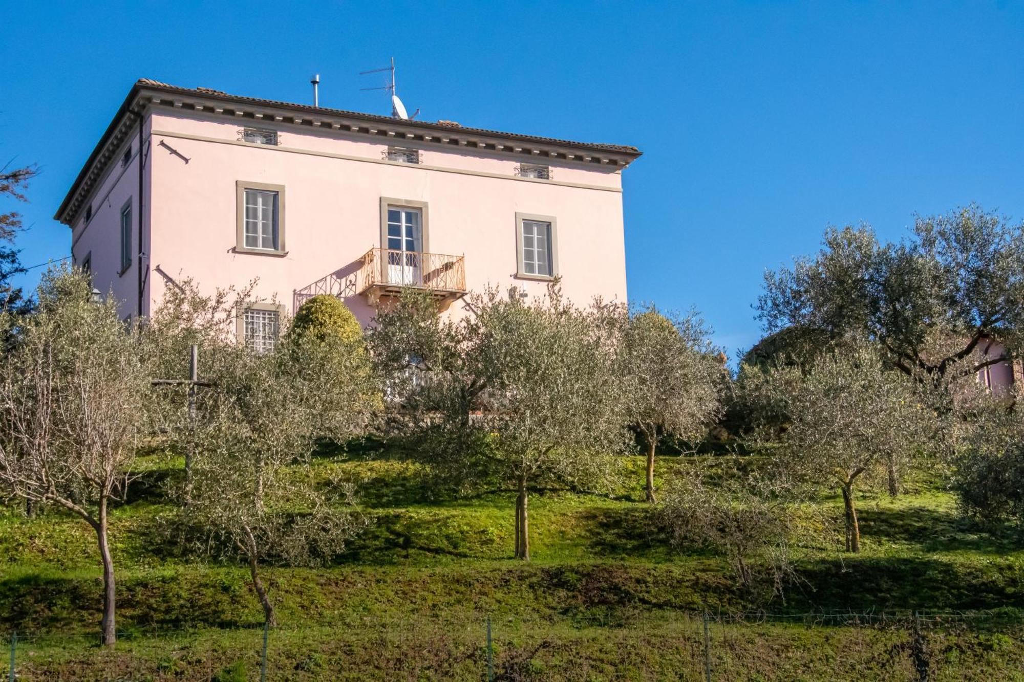 Villa Belvedere Pieve Fosciana Kültér fotó