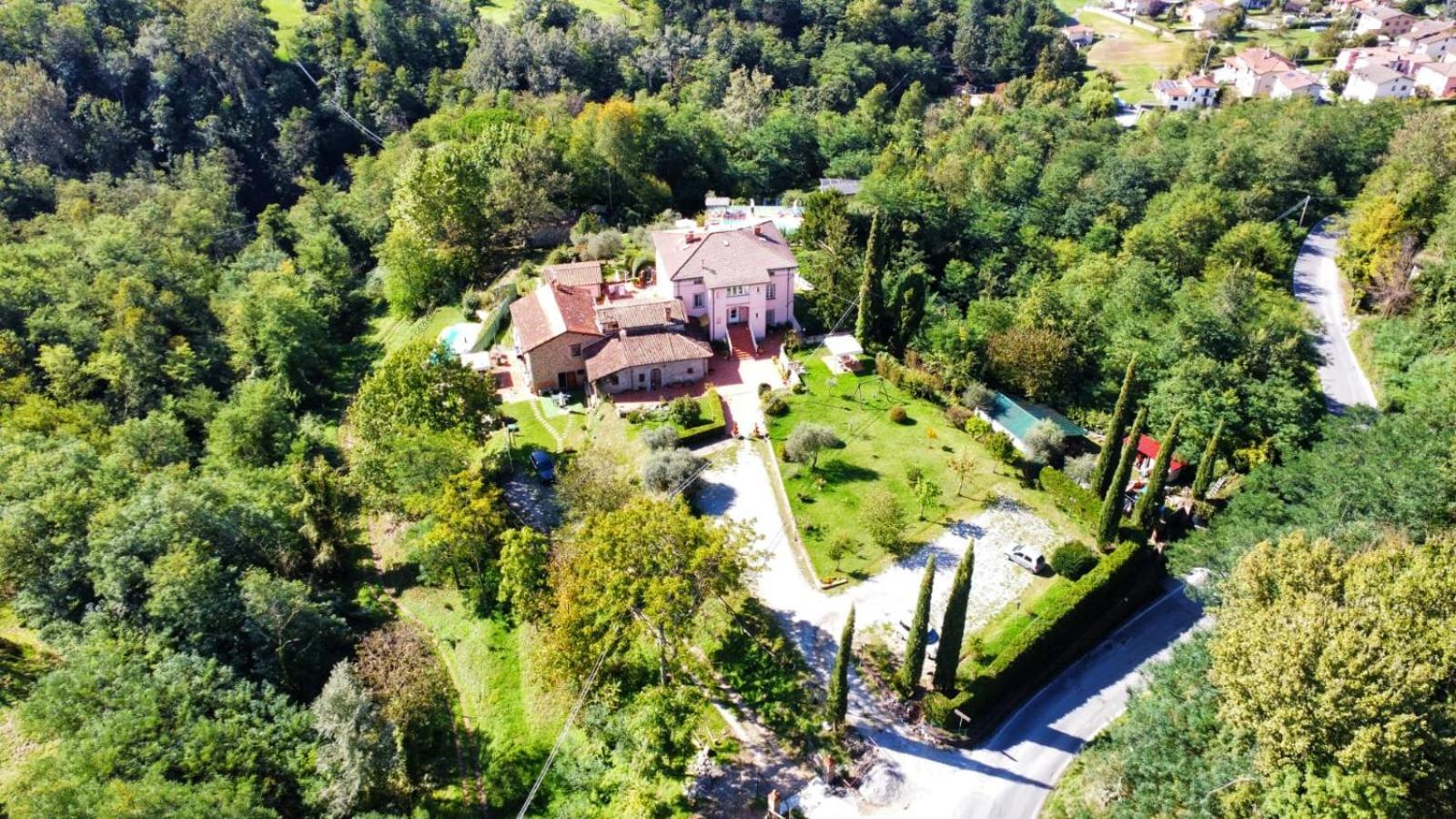 Villa Belvedere Pieve Fosciana Kültér fotó